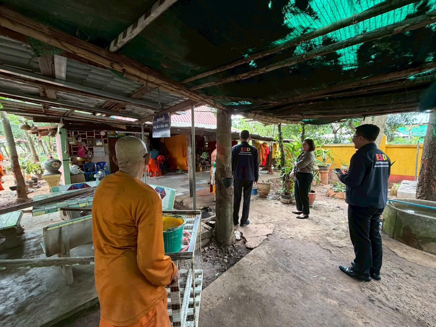 การสำรวจบริบทวัดและชุมชน